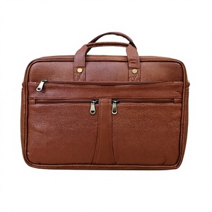 Sac messager pour ordinateur portable unisexe en cuir véritable de luxe moderne, imperméable, grande capacité, écologique, pour usage quotidien - Product Image 6