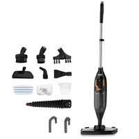 Mopa de Vapor RAF R.8782, 1300W, Tanque de 550ML, 11 Accesorios, Esterilización con Vapor a Alta Temperatura, Limpieza Potente