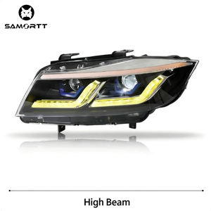 Pour Série 3 E90 Phares à <span class=keywords><strong>LED</strong></span> 2005-2012 320i 318i 330i DRL Projecteur Plug-and-Play 6000K 8000 Lumens Nouveaux Accessoires de Voiture - Product Image 4