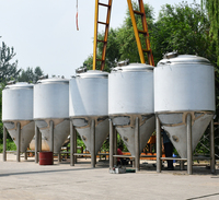 Velouteurs coniques en acier inoxydable, 304 unités, 500L 600L