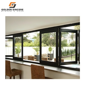 GS Bi-Fold Glass Aluminum <b>Window</b> with Concealed Hardware System - Product Image 6