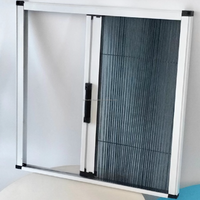 Fenêtres pliantes en polyester au design moderne personnalisable, finies, imperméables, anti-insectes, lavables, garantie 5 ans, faciles à installer pour hôtels
