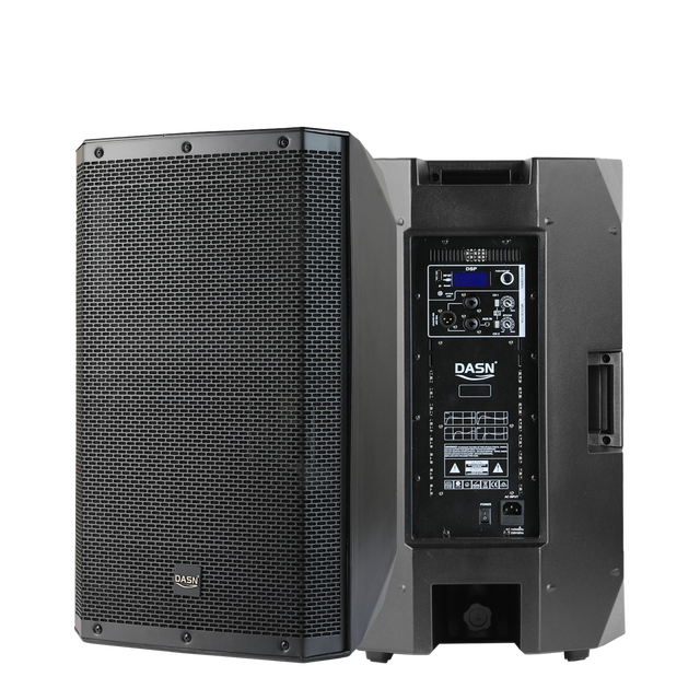 DASN SCA12DC 12-Inch 500W RMS DSP Outdoor DJ Stage Home Theatre Professional Active Plastic Full Frequency PA Speaker