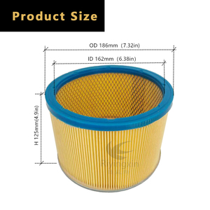 ไส้กรอง Hepa ยี่ห้อ Riyingxin สำหรับเครื่องดูดฝุ่นแบบถัง Nilfisk Cubic GM130 <span class=keywords><strong>GM110</strong></span> Electrolux UZ932 UZ934 อะไหล่และอุปกรณ์เสริม - Product Image 2