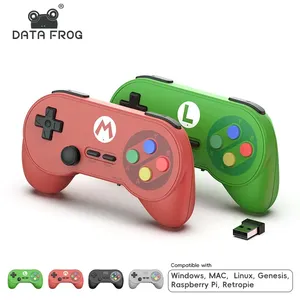 Data PC07 Classic Style Wireless Game <b>Controller</b> Dual Retro Gamepad for Windows/Mac/Linux Android TV Arcade <b>Gaming</b> PC07 Dual Rec - Product Image 1