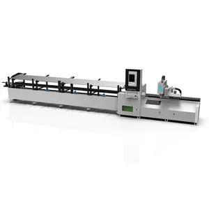 Buis Lasersnijmachine Automatische 1500W Lasersnijden 2000W 2kw Buis En Plaatvezel Lasersnijmachine