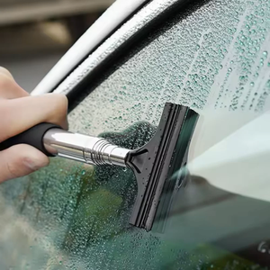 Limpiacristales telescópico portátil para coche, herramienta de limpieza de cristales para ventanas de coche, espejo de mano para lluvia - Product Image 6