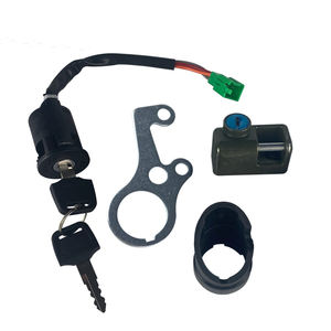 Suzuki Suzuki <span class=keywords><strong>DR</strong></span>-Z400SM 37101-29811 37101-29812 için motosiklet ATV kontak anahtarı koltuk kilidi - Product Image 4