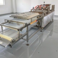 Machine commerciale de fabrication de feuilles de lumpia et de crêpes, capacité 1000-2500 feuilles par heure, pour rouleaux de printemps