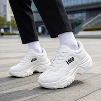 Chaussures décontractées pour hommes avec logo personnalisé OEM, légères, imperméables, style marche, chaussures de sport pour toutes les saisons