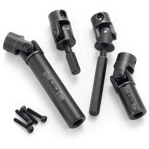 Acier <span class=keywords><strong>TRX4</strong></span>-<span class=keywords><strong>M</strong></span> 1144 CVD arbres d'entraînement châssis arbre de transmission central pour <span class=keywords><strong>1</strong></span>/<span class=keywords><strong>18</strong></span> RC chenille voiture TRX4M K10 haute piste mise à niveau pièces de rechange - Product Image 5