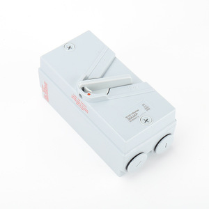 Interruptor de desconexión impermeable para exteriores Sika de 35 amperios, 1 polo, IP65, interruptor de corte de carga para protección eléctrica - Product Image 2