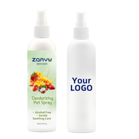Spray Éliminateur d'Odeurs pour Animaux de Compagnie en Plastique Naturel en Gros Marque Privée OEM Chien Chat 236mL Service d'Emballage Personnalisé Parfum Personnalisé 3 Ans
