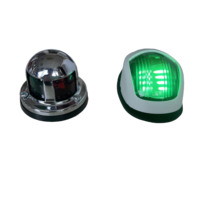 Fournitures marines lumière LED rouge vert Marine Boat Yacht Tribord Port Bow Navigation Signal Lights Lampes