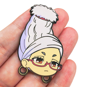 6 nouveaux badges métalliques de haute qualité au design anime Dandada <span class=keywords><strong>Momo</strong></span> Ayase et Ken Takakura pour la décoration de sacs et de vêtements - Product Image 4