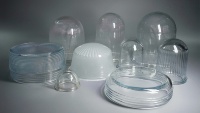Diffuseur en verre borosilicaté transparent personnalisable pour luminaire anti-déflagrant à LED Couvertures de lumière française pour garage de stationnement Divers