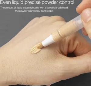 Şeffaf çevirmeli kalem 3ml tırnak çevirmeli kalem s boş şeffaf tırnak yağı kalem fırça ile boş manikür yağı kozmetik konteyner