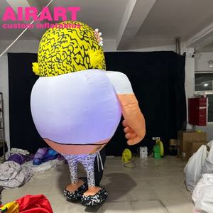 Divertido Marioneta Inflable <span class=keywords><strong>de</strong></span> Hombre. Marioneta Inflable <span class=keywords><strong>de</strong></span> Hombre Regordete para Actividades - Product Image 3