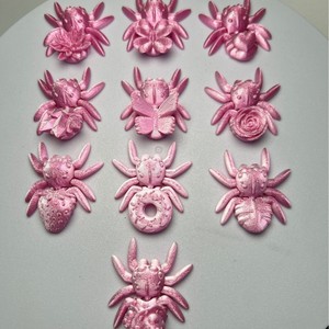 3D Printed Spider Ornament Micro Landscape DIY Gift with Movable Joints Complete Animal Type Toy - Product Image 4
