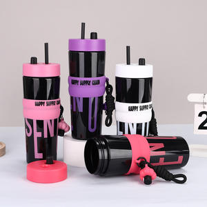 Commercio all'ingrosso della fabbrica di <span class=keywords><strong>grande</strong></span> capacità di sport Drink Cup di alta-aspetto ragazza moda corda-paglia <span class=keywords><strong>tazza</strong></span> per <span class=keywords><strong>caffè</strong></span> e sport regalo - Product Image 1