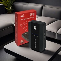 <strong>Best</strong> <strong>Sellers</strong> Wi-Fi6 LAN Port Lte Mifis 4g Router with Sim Card Pocket Router 3000mAh 300Mbps Type-C Pocket Wifi 4g Router