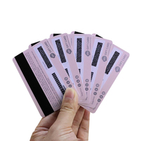 Benutzer definierte Werbe mitgliedschaft Treue PVC Kunststoff Scratch Off Karte mit QR-Code