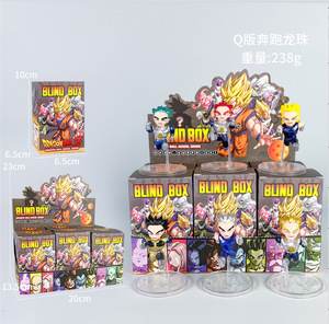 Boîte mystère d'anime japonais <span class=keywords><strong>Dragonball</strong></span>, ensemble de figurines miniatures Son Goku, Vegeta <span class=keywords><strong>Super</strong></span> Saiyan, figurines d'action en PVC, jouets pour enfants, cadeau - Product Image 6