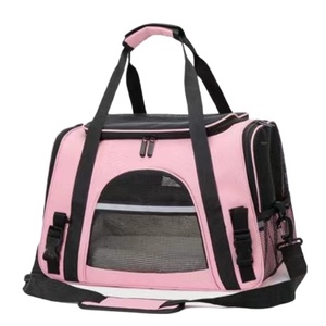 Soft Sided Cat & Dog <b>Carrier</b>, Custom Travel <b>Pet</b> Bag, Collapsible for Small <b>Pets</b> up to 15 Lbs - Product Image 3