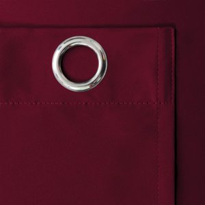 Vải rèm chắn sáng cao cấp CC-2288, chất liệu polyester 100%, dệt trơn, trọng lượng trung bình, họa tiết ca rô, sợi mờ, kiểu dáng cổ điển - Product Image 6