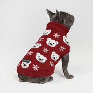 Cardigan De Malha De Cachorro Personalizado Camisola Do Gato Popular Inverno Fuzzy <span class=keywords><strong>Designer</strong></span> De Marca De Luxo Camisola Do Cão Roupa Quente Do Animal De Estimação - Product Image 3