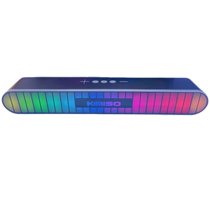 Altavoz Bluetooth R168 con Luces RGB, Altavoz <span class=keywords><strong>de</strong></span> Escritorio con Graves <span class=keywords><strong>de</strong></span> Alta Calidad, <span class=keywords><strong>Caja</strong></span> <span class=keywords><strong>de</strong></span> Sonido con <span class=keywords><strong>Ritmo</strong></span> Musical y Luces - Product Image 1