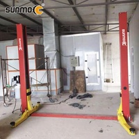 SAMFD CE 4000 5000kg 8800 10000LBS Élévateur hydraulique pour véhicules, plateforme élévatrice électrique, pont élévateur 2 colonnes pour voitures