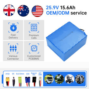 맞춤형 18650 리튬 배터리 7S6P 15.6Ah 리튬이온 25.9V 리튬이온 배터리 팩 (골프 카트용 충전식 배터리) - Product Image 2