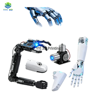 Komponen Robot Cetak 3D SLS / SLA / SLM, Prototipe Logam Plastik, Suku Cadang Kustom OEM