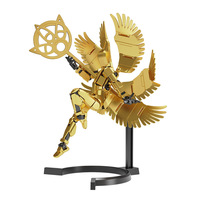 Figurine d'action magnétique six ailes transfrontalière, assemblage polyvalent DIY, entièrement articulée, modèle mannequin en technologie de pointe pour