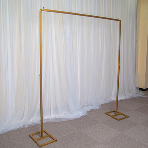 Chấ<span class=keywords><strong>t</strong></span> lượng cao hình vuông kim loại đứng hoa hàng Treo Kim Loại Rack hiển thị đứng vàng khung cho hoa đám cưới Backdrop Trang trí nội thấ<span class=keywords><strong>t</strong></span> - Product Image 2