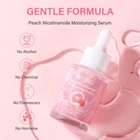 Sérum OEM pour soins de la peau Peach Glow Sérum coréen hydratant et éclaircissant à la niacinamide pour la correction des taches brunes