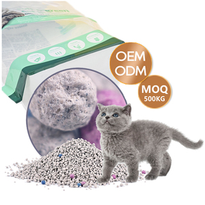 World Best Cat Litière Bentonite Argile Sable Désodorisant Forte Agglutination Sans Poussière Meilleure Litière Pour Chat - Product Image 1