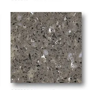 Granito Olhar Artificial Laje Quartzo Pedra Laje De Quartzo para Cozinha Top Grey Quartz Preço Natural