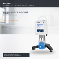 JINGFEI NDJ-1S Digital Rotational Viscometer 1-100000 MPas 4 Fungsi Kalibrasi Kecepatan 1% Pengulangan Laboratorium