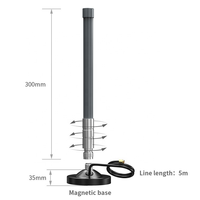Antenne Lora Helium omnidirectionnelle verticale extérieure en fibre de verre 10.0dbi 915mhz & 868 MHz pour GNSS & GPS