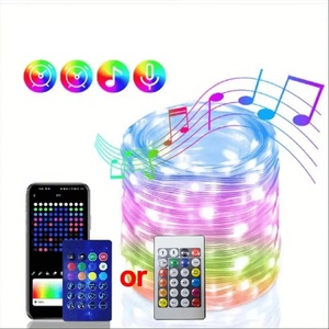 Guirnalda de Luces LED Inteligentes con Chip IC, Luces de Colores de Ensueño, USB de 5V, Direccionables, 20m/10m/5m, Decoración para Navidad, Fiestas y Música - Product Image 6