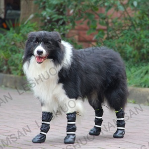 Chaussures d'hiver à jambes longues <span class=keywords><strong>pour</strong></span> <span class=keywords><strong>chien</strong></span>, bottes antidérapantes, étanches, chauffantes, adaptées à toutes les saisons, <span class=keywords><strong>pour</strong></span> animaux domestiques - Product Image 6