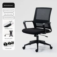 Chaise de bureau moderne à dossier haut en maille, hauteur réglable, ergonomique, couleurs personnalisables, vente en gros, réduction sur les achats en vrac