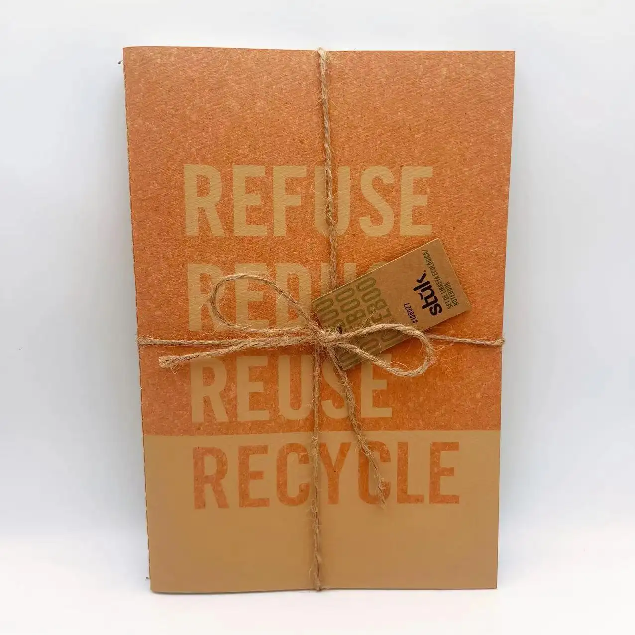 Impressão personalizada de papel reciclado A4 A5 A6 diário caderno planejador conjunto de presente