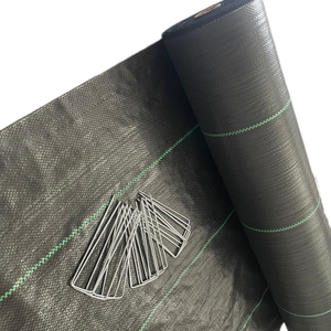 Telo Paesaggistico Anti-UV Resistente alla Degradazione, Adatto per Orticoltura e Serre, Tappeto Barriera Antierba, Tessuto Paesaggistico, Tappeto per il Controllo delle Erbacce - Product Image 1