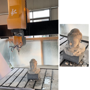 5 trục đá khắc máy móc <span class=keywords><strong>CNC</strong></span> <span class=keywords><strong>Router</strong></span> Granite Marble 3D tượng máy khắc - Product Image 5