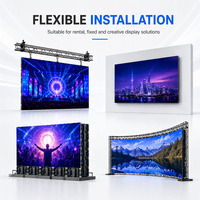 Panel de Pantalla LED para Exteriores R&E P2.5, Resistente al Agua, para Alquiler en Escenarios y Carteleras, Legible bajo la Luz Solar, Alto Brillo
