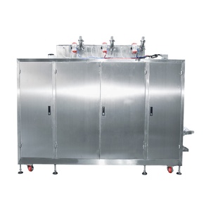 Drie Kamer Afwasmiddel Vulmachine/Wasmiddel Vloeibare Poeder Verpakkingsmachine - Product Image 4