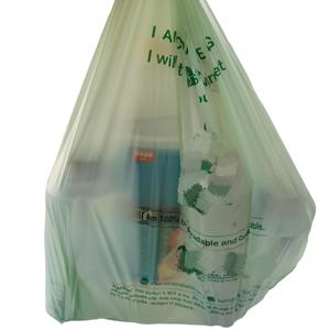 Sac de courses en plastique transparent jetable personnalisé en HDPE, très demandé - Product Image 2